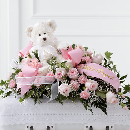 Touch of Sympathy Casket Spray –  Deeshay Custom Design, Goldsboro NC