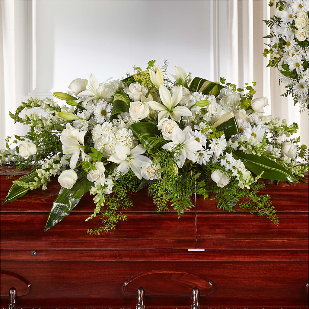 Abundance Casket Spray –  Deeshay Custom Design, Goldsboro NC