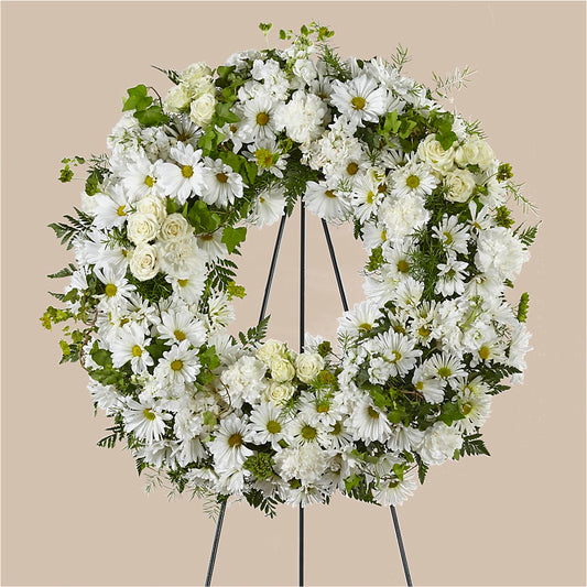 Faithful Wishes Wreath –  Deeshay Custom Design, Goldsboro NC