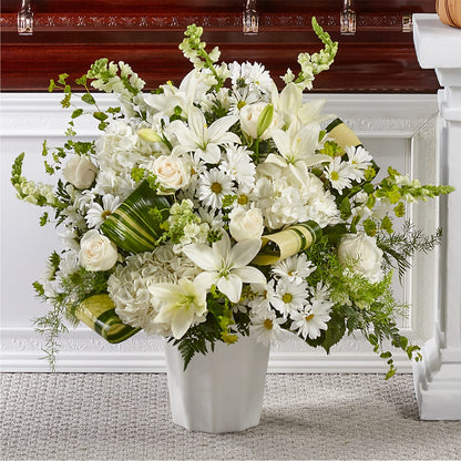 Thoughts of Tranquility Floor Basket –  Deeshay Custom Design, Goldsboro NC