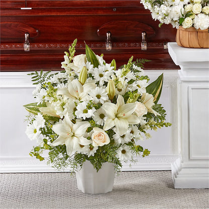 Thoughts of Tranquility Floor Basket –  Deeshay Custom Design, Goldsboro NC