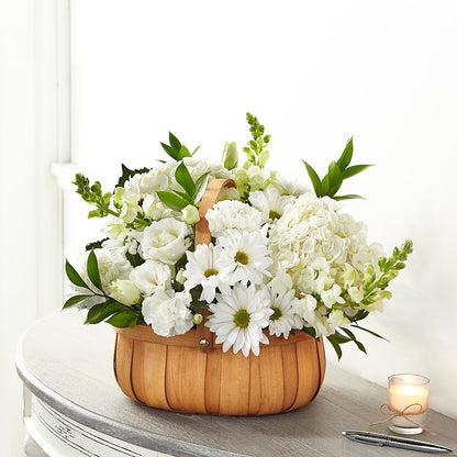 Pure Ivory Basket –  Deeshay Custom Design, Goldsboro NC
