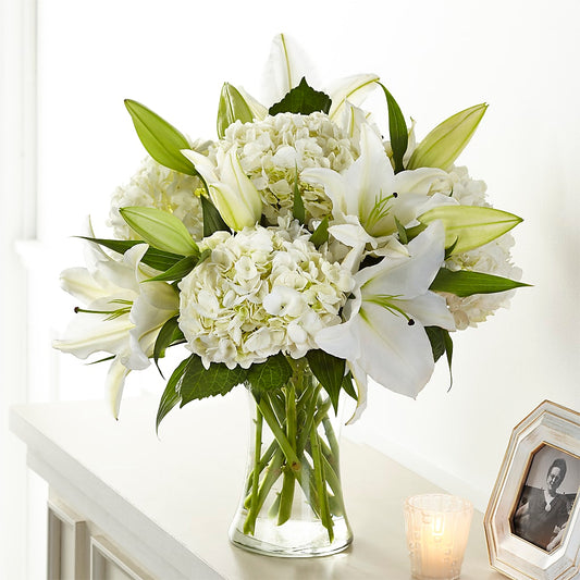 Compassionate Lily Bouquet –  Deeshay Custom Design, Goldsboro NC