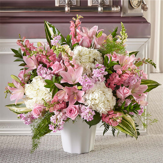 Simply Serene Floor Basket –  Deeshay Custom Design, Goldsboro NC
