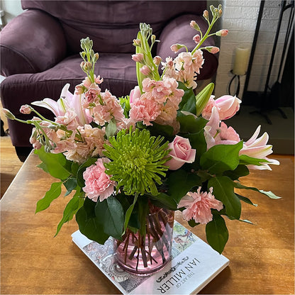 Pretty in Pink Bouquet –  Deeshay Custom Design, Goldsboro NC