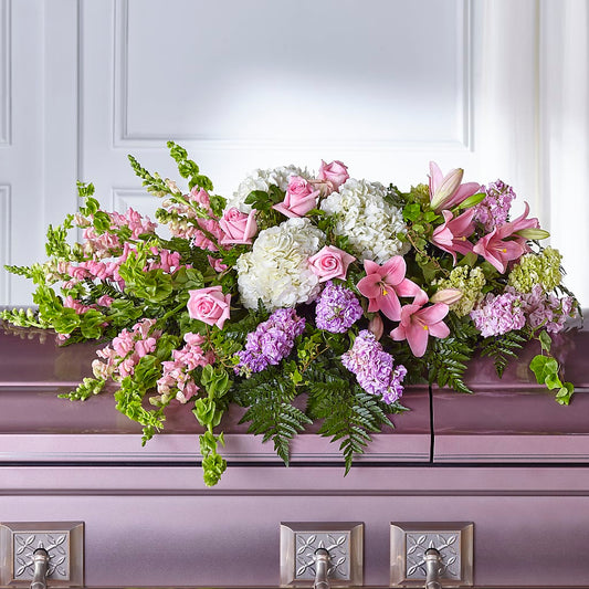 Life's Gratitude Casket Spray –  Deeshay Custom Design, Goldsboro NC