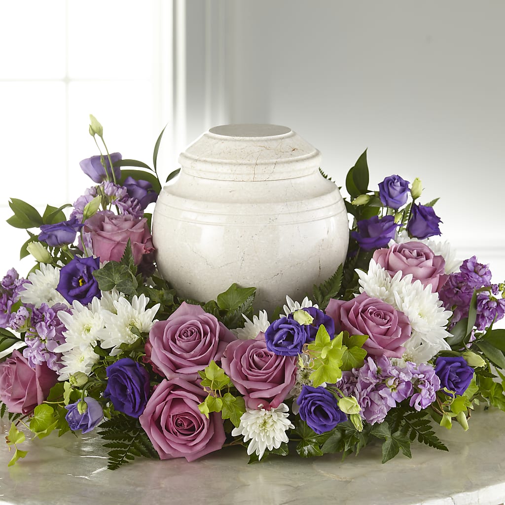 Blooming Sympathy Cremation Adornment –  Deeshay Custom Design, Goldsboro NC