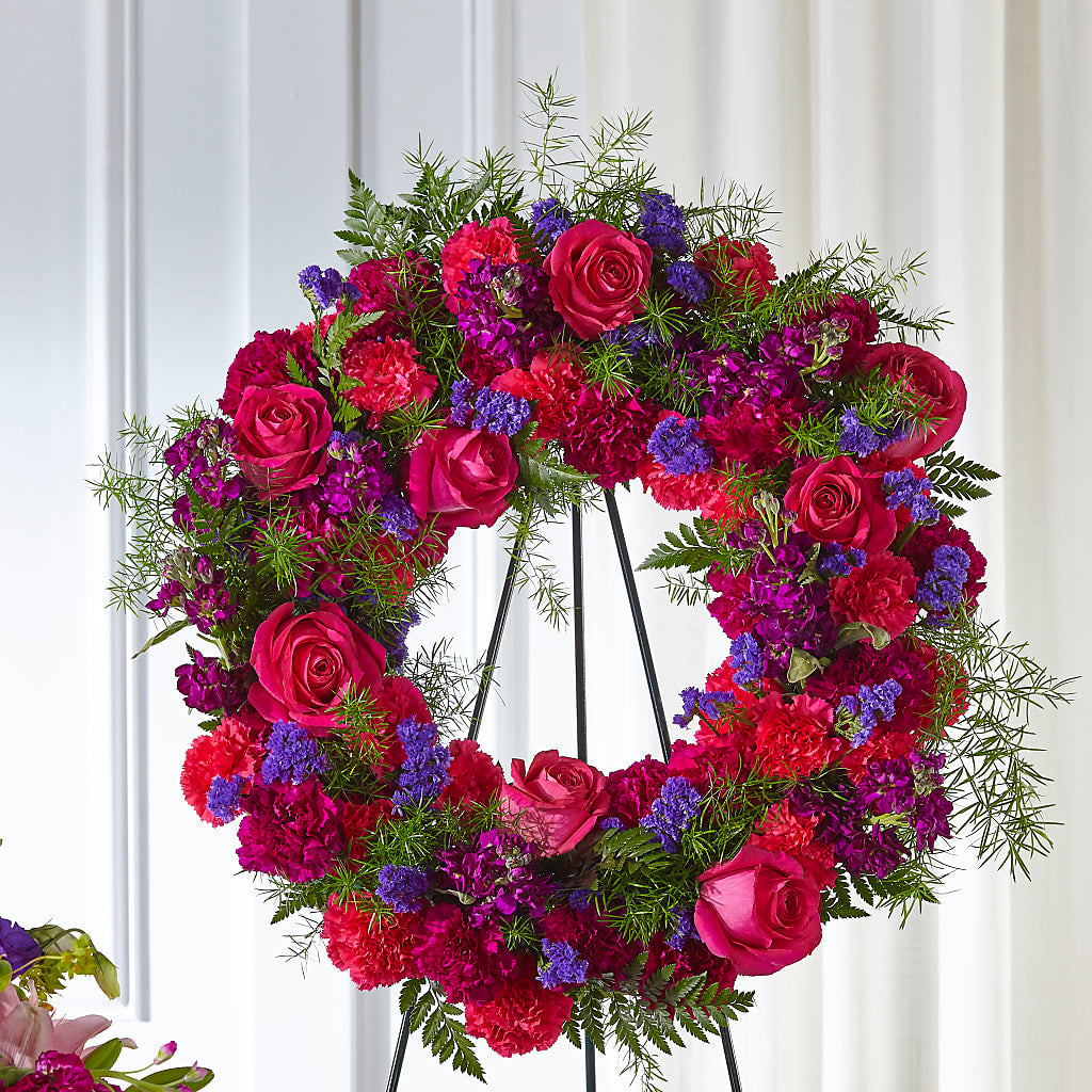 Calming Colors Wreath –  Deeshay Custom Design, Goldsboro NC