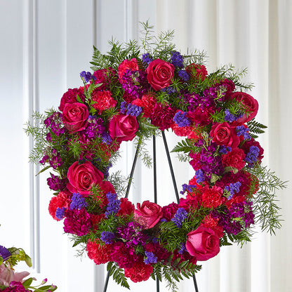 Calming Colors Wreath –  Deeshay Custom Design, Goldsboro NC