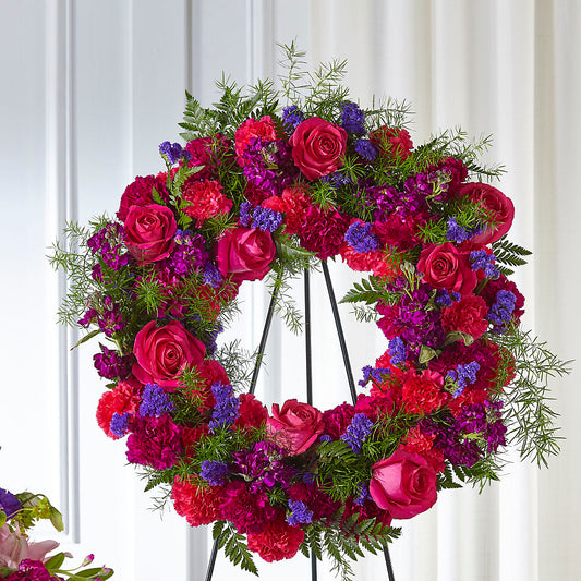 Calming Colors Wreath –  Deeshay Custom Design, Goldsboro NC