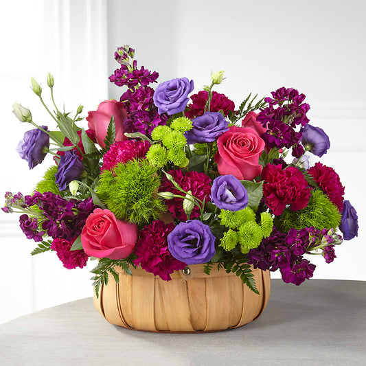 Serene Sanctuary Basket – DEESHAY CUSTOM DESIGN, Goldsboro NC