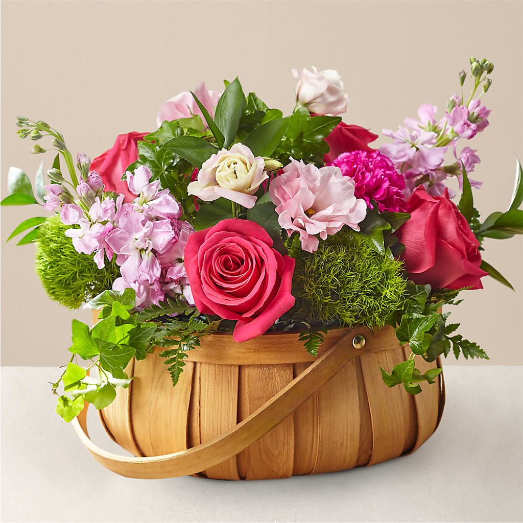 Radiance in Bloom Basket –  Deeshay Custom Design, Goldsboro NC