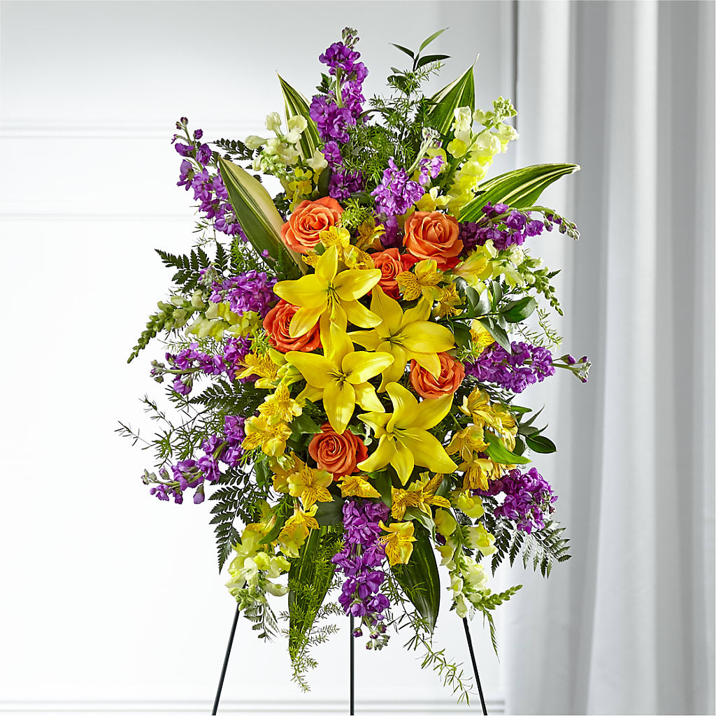Thoughtful Prayers Standing Spray –  Deeshay Custom Design, Goldsboro NC