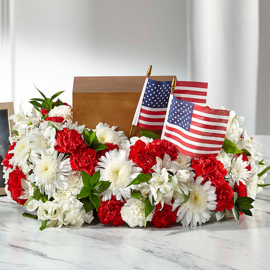 Spirit of Patriotism Cremation Adornment –  Deeshay Custom Design, Goldsboro NC