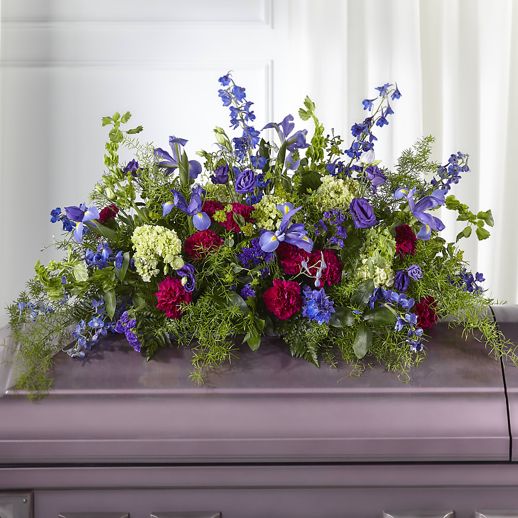 Always Treasured Casket Spray –  Deeshay Custom Design, Goldsboro NC
