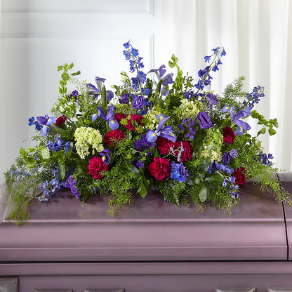 Always Treasured Casket Spray –  Deeshay Custom Design, Goldsboro NC