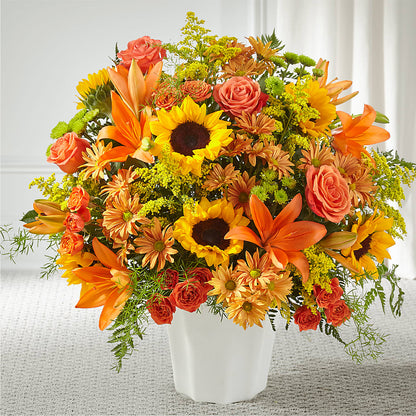 Harvest Thoughts Floor Basket –  Deeshay Custom Design, Goldsboro NC