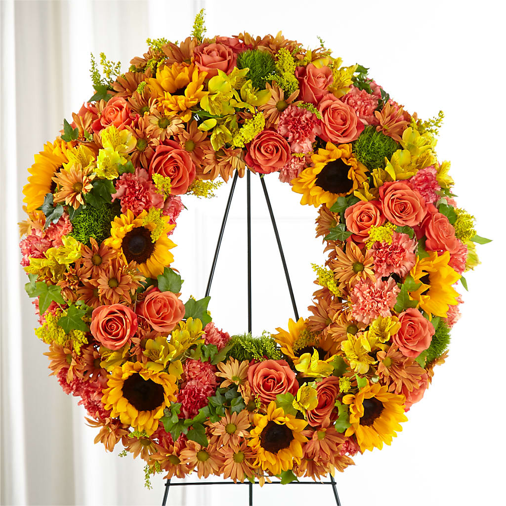 Autumnal Memories Wreath (Standard) –  Deeshay Custom Design, Goldsboro NC