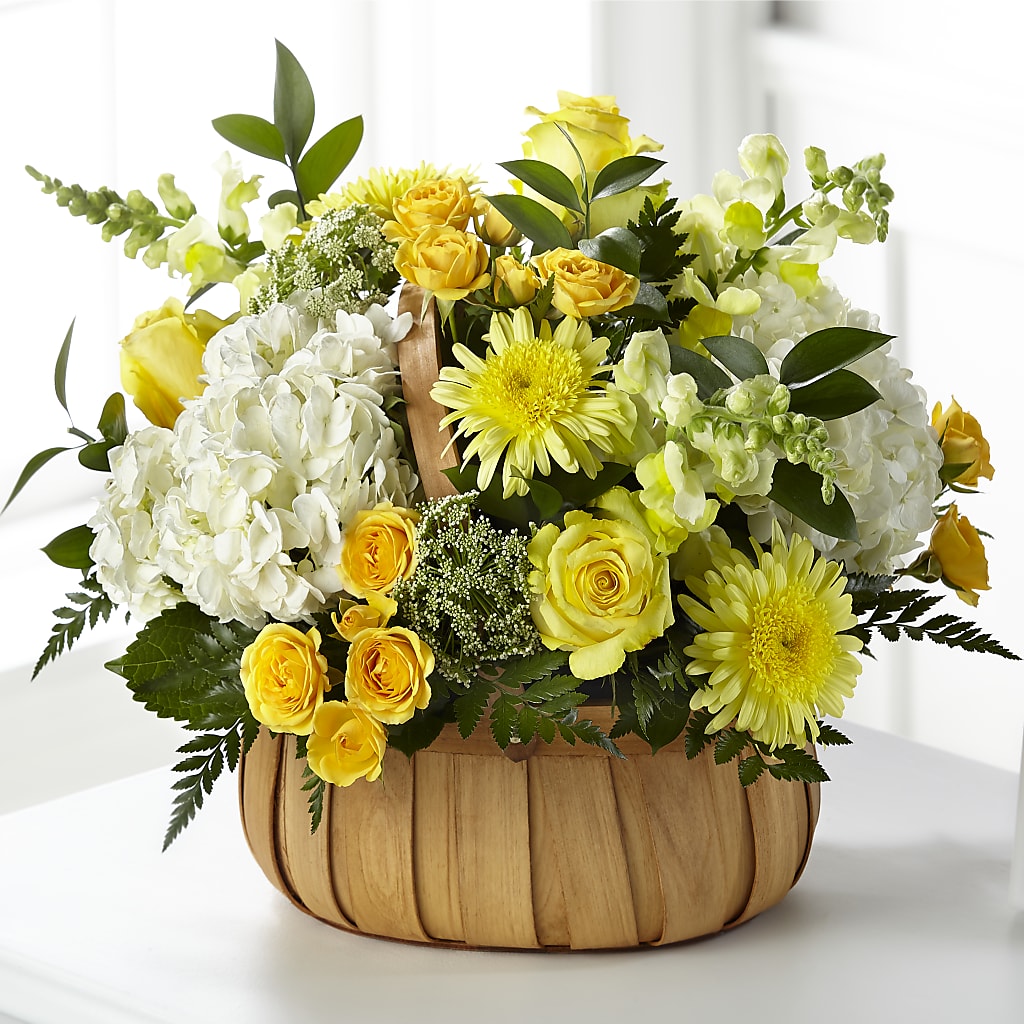 Rustic Remembrance Basket –  Deeshay Custom Design, Goldsboro NC