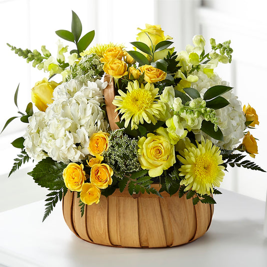 Rustic Remembrance Basket –  Deeshay Custom Design, Goldsboro NC
