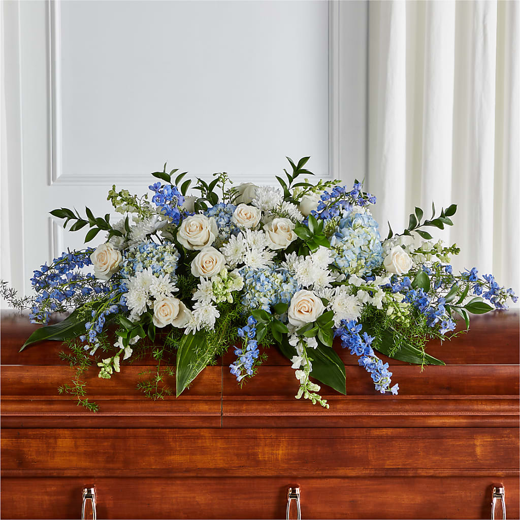 Timeless Essence Casket Spray –  Deeshay Custom Design, Goldsboro NC