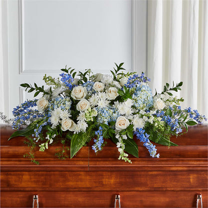 Timeless Essence Casket Spray –  Deeshay Custom Design, Goldsboro NC