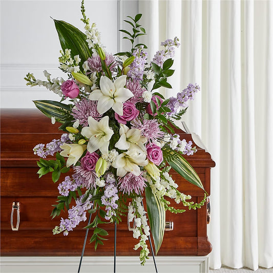 Grateful Hearts Standing Spray –  Deeshay Custom Design, Goldsboro NC