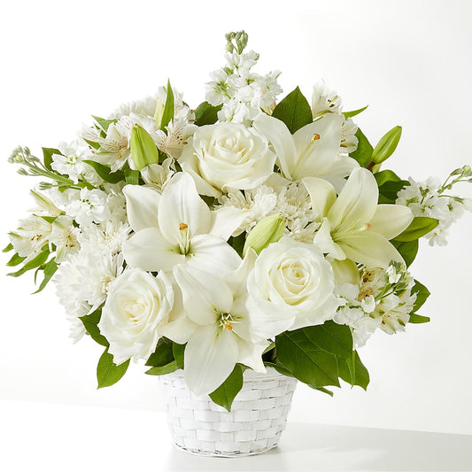Peaceful Reflections Arrangement –  Deeshay Custom Design, Goldsboro NC