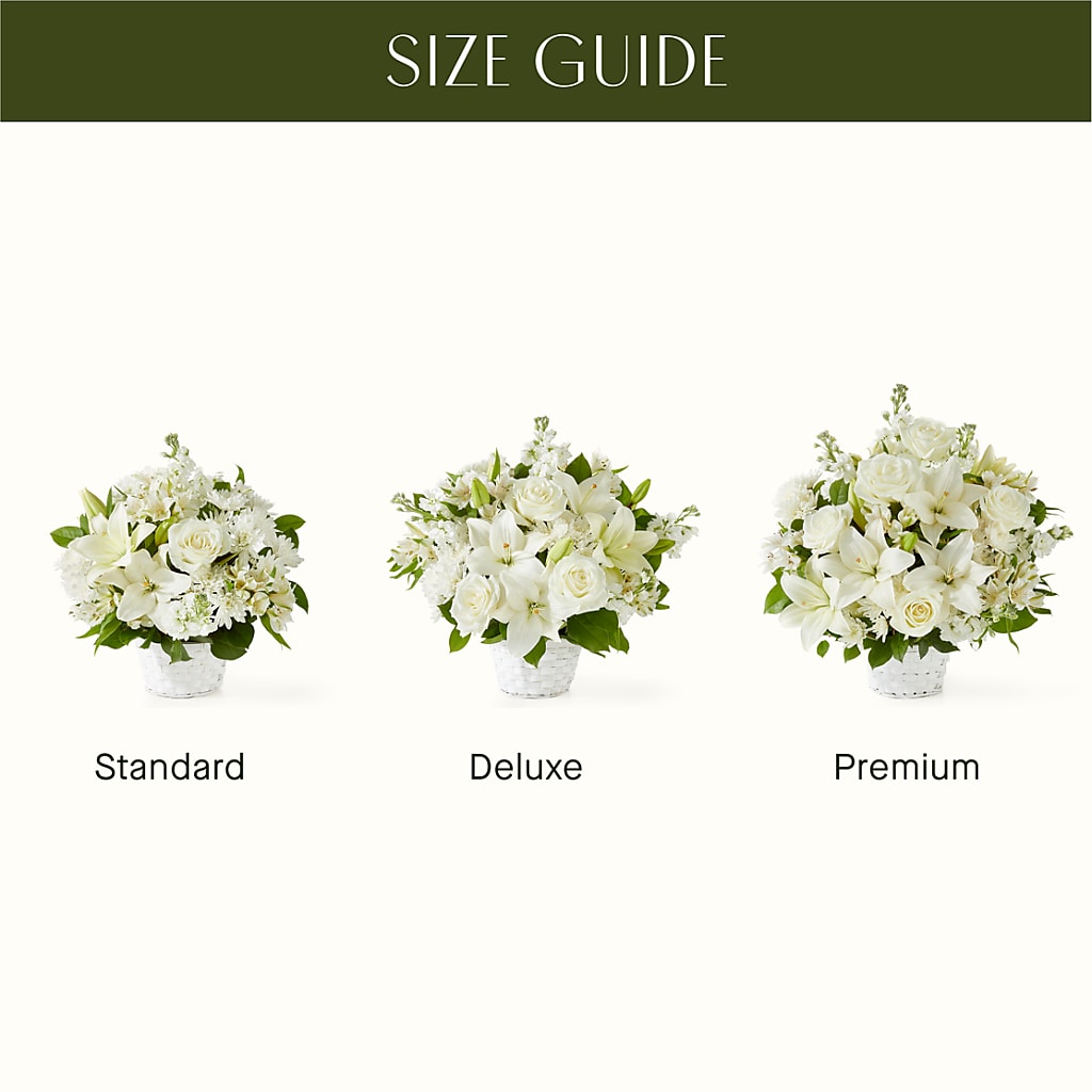 Peaceful Reflections Arrangement –  Deeshay Custom Design, Goldsboro NC