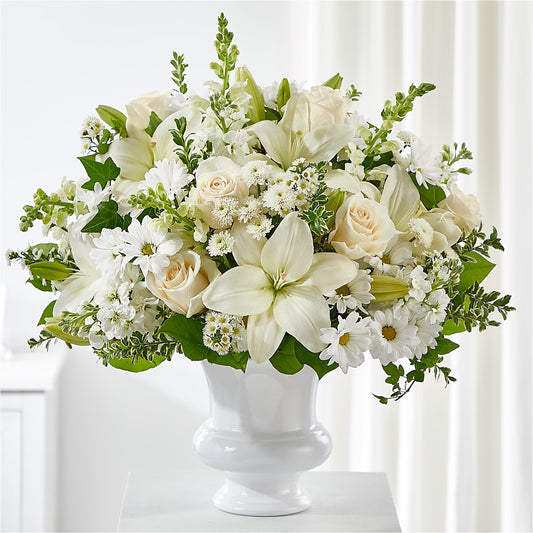 Uplifting Urn Arrangement –  Deeshay Custom Design, Goldsboro NC