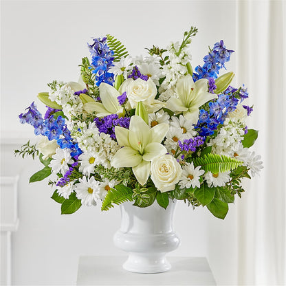 Expressions of Hope Urn Arrangement –  Deeshay Custom Design, Goldsboro NC