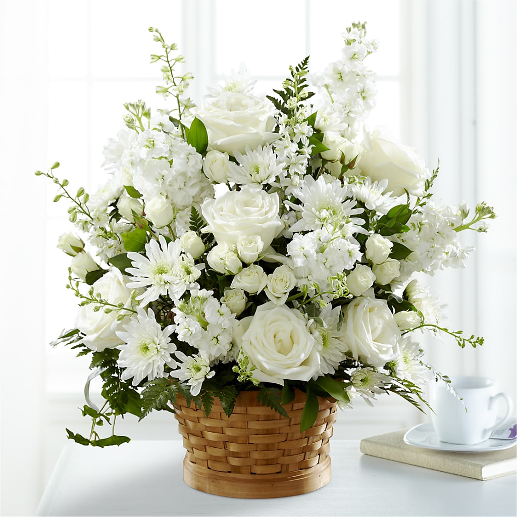 Heartfelt Condolences Arrangement –  Deeshay Custom Design, Goldsboro NC