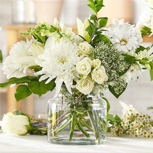 Classic Ivory – A Florist Original –  Deeshay Custom Design, Goldsboro NC