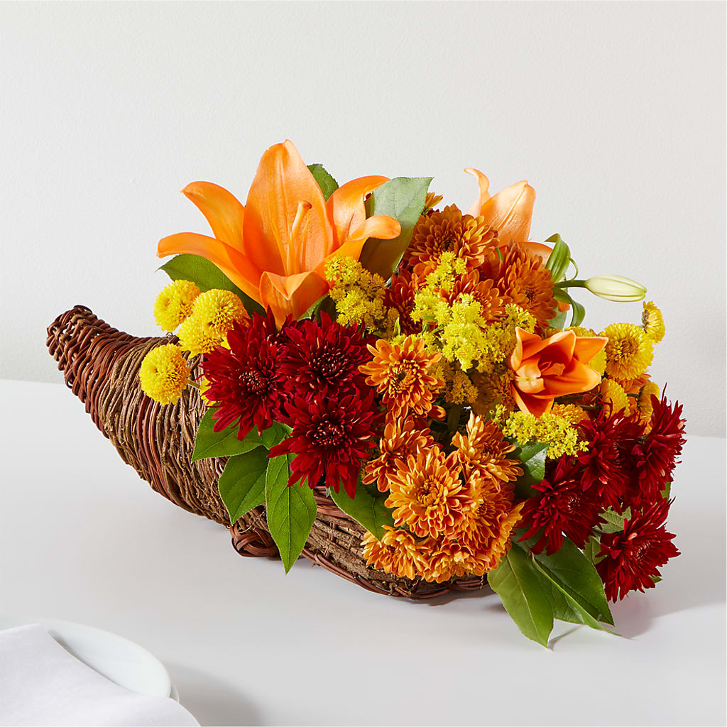 Bouquet of Blessings Cornucopia –  Deeshay Custom Design, Goldsboro NC