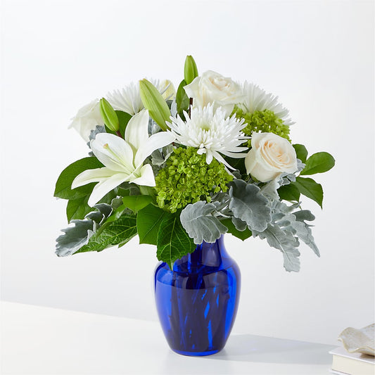 Snowy Dreams Bouquet –  Deeshay Custom Design, Goldsboro NC