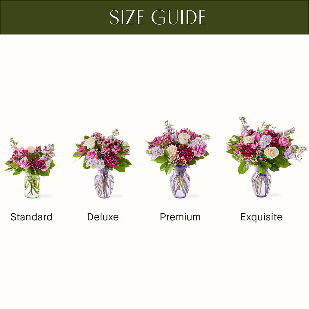 Amethyst Dreams Bouquet –  Deeshay Custom Design, Goldsboro NC
