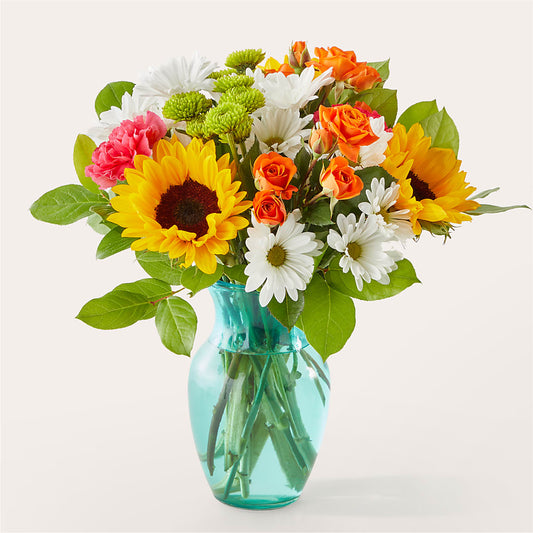 Sun-drenched Blooms Bouquet –  Deeshay Custom Design, Goldsboro NC