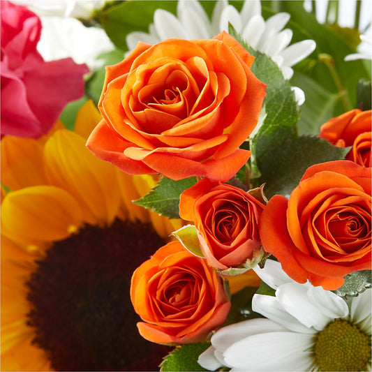 Sun-drenched Blooms Bouquet –  Deeshay Custom Design, Goldsboro NC
