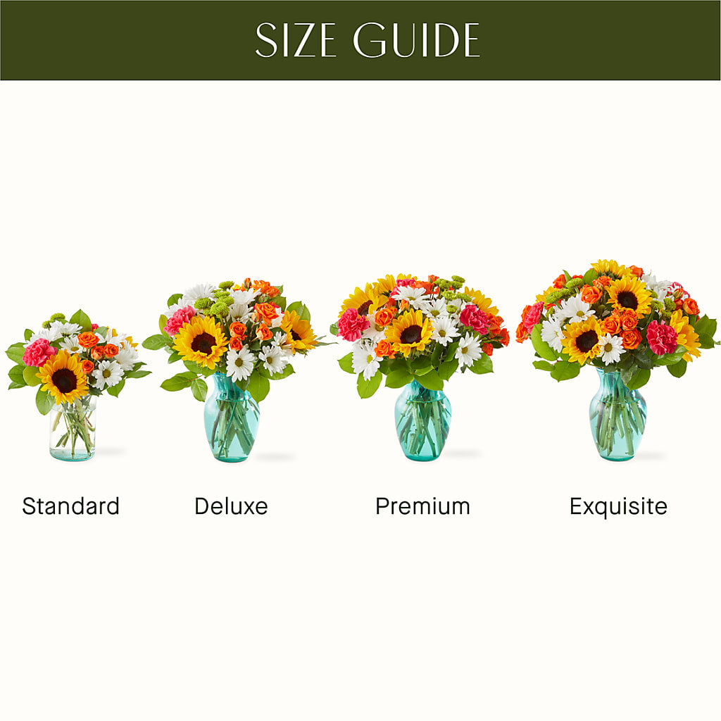 Sun-drenched Blooms Bouquet –  Deeshay Custom Design, Goldsboro NC