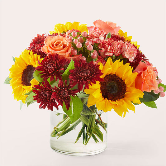 September Sunset Bouquet –  Deeshay Custom Design, Goldsboro NC