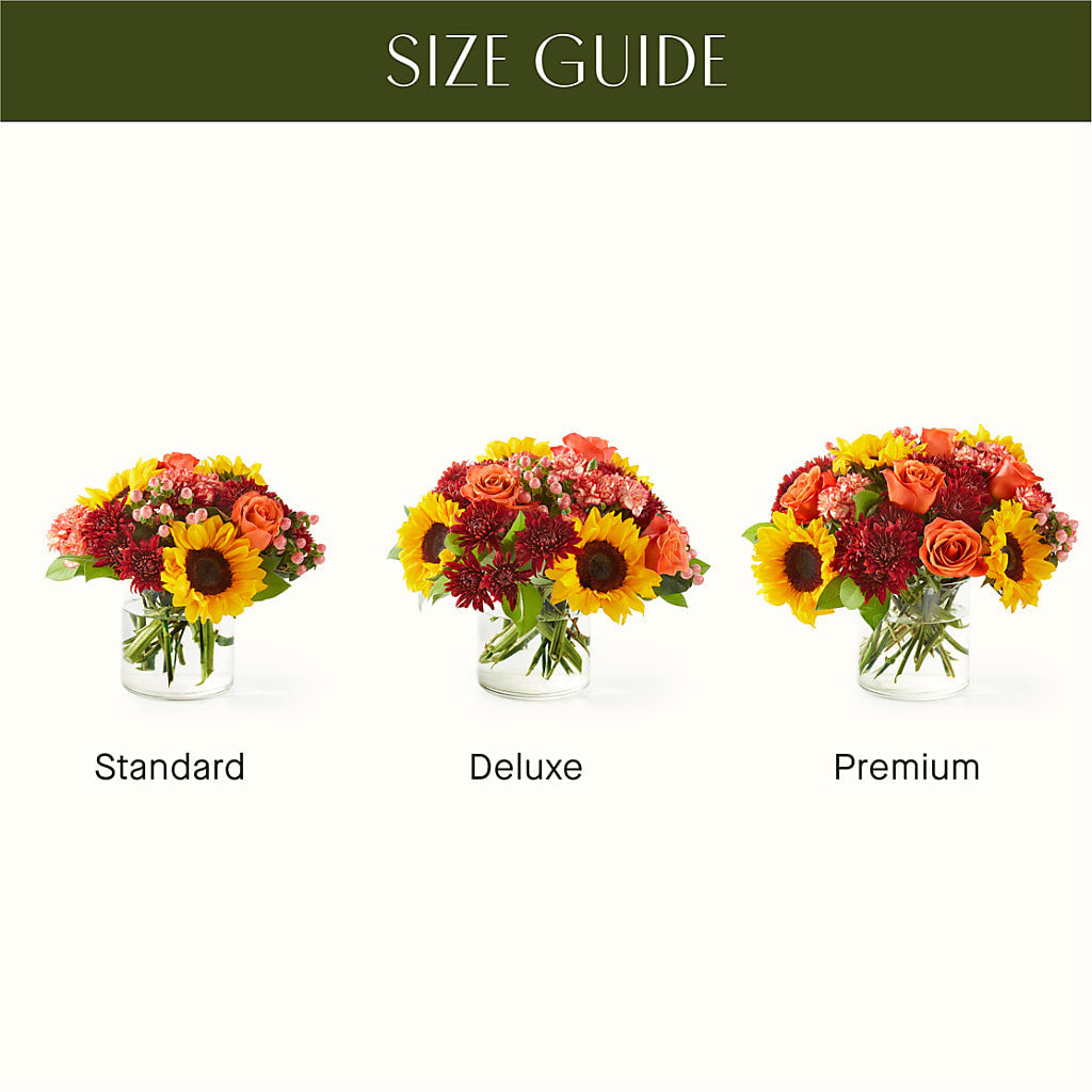 September Sunset Bouquet –  Deeshay Custom Design, Goldsboro NC