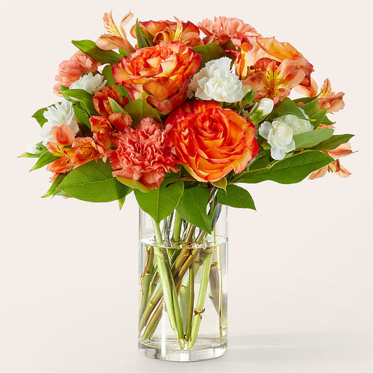 Apricot Glow Bouquet –  Deeshay Custom Design, Goldsboro NC