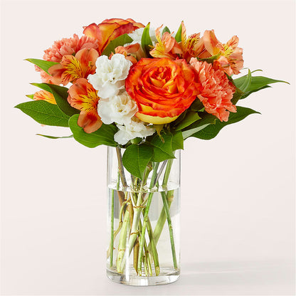 Apricot Glow Bouquet –  Deeshay Custom Design, Goldsboro NC