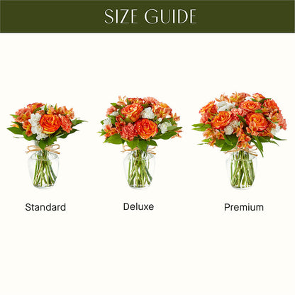 Apricot Glow Bouquet –  Deeshay Custom Design, Goldsboro NC