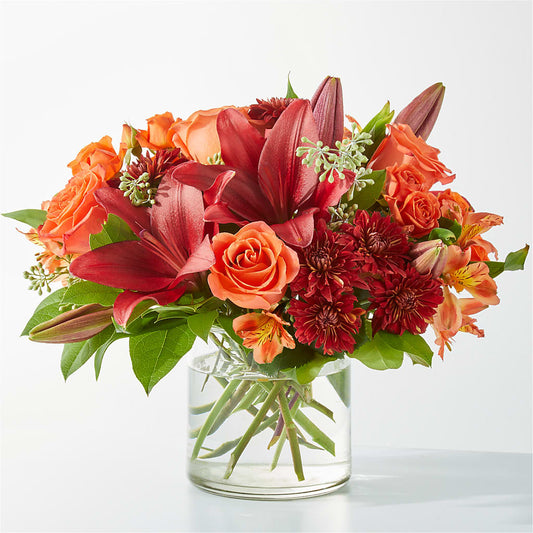 Crimson Leaves Bouquet – DEESHAY CUSTOM DESIGN, Goldsboro NC