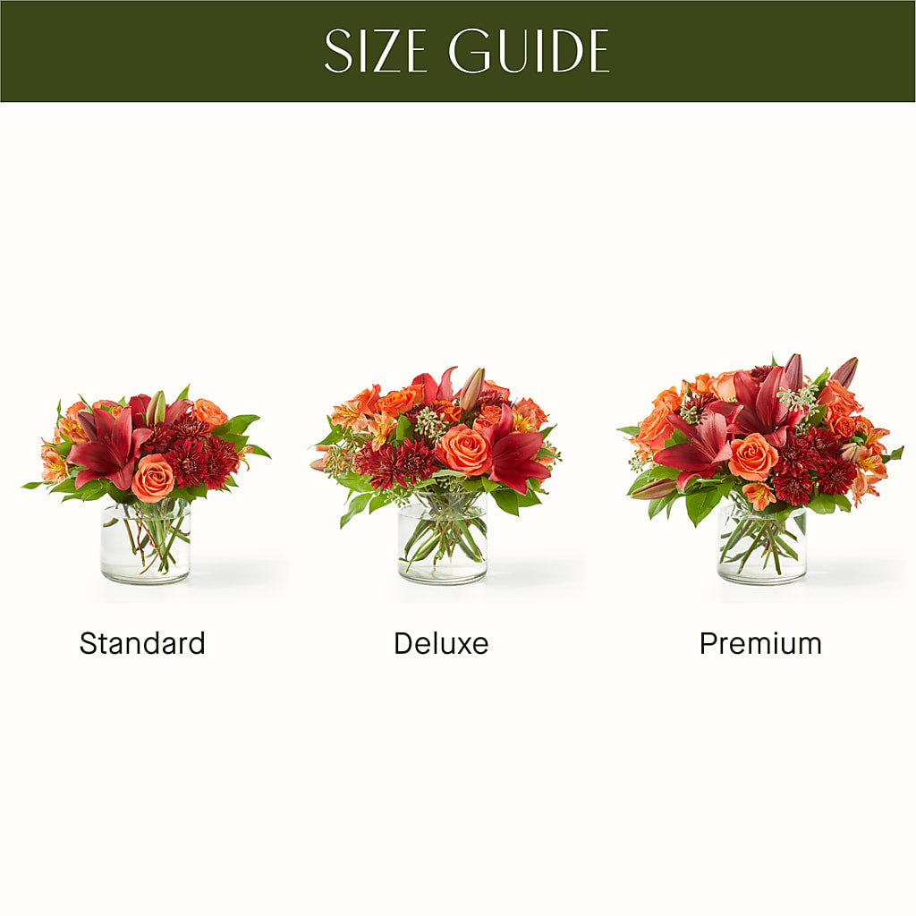 Crimson Leaves Bouquet –  Deeshay Custom Design, Goldsboro NC