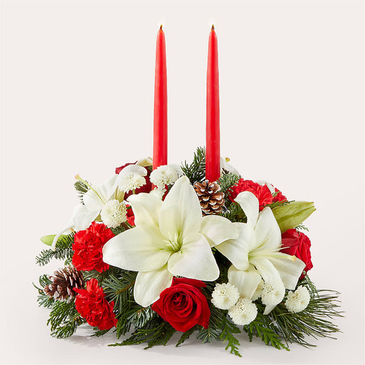 Seasonal Festivities Centerpiece –  Deeshay Custom Design, Goldsboro NC
