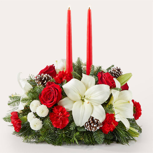 Seasonal Festivities Centerpiece – DEESHAY CUSTOM DESIGN, Goldsboro NC