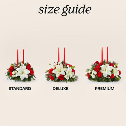 Seasonal Festivities Centerpiece –  Deeshay Custom Design, Goldsboro NC