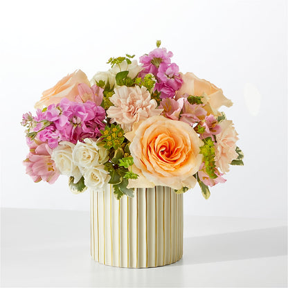 Paradise Bouquet with Ivory Vase –  Deeshay Custom Design, Goldsboro NC